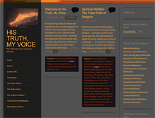 Tablet Screenshot of histruthmyvoice.org